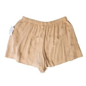 NWT Forever 21 Linen Like Flowey Shorts 0X